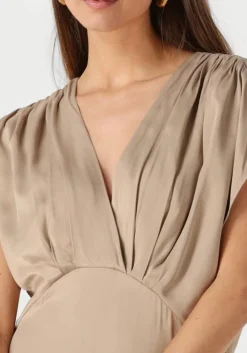 beige josh v maxi jurk corrin