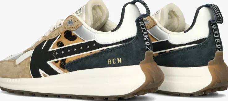 beige kaotiko lage sneakers detroit glam