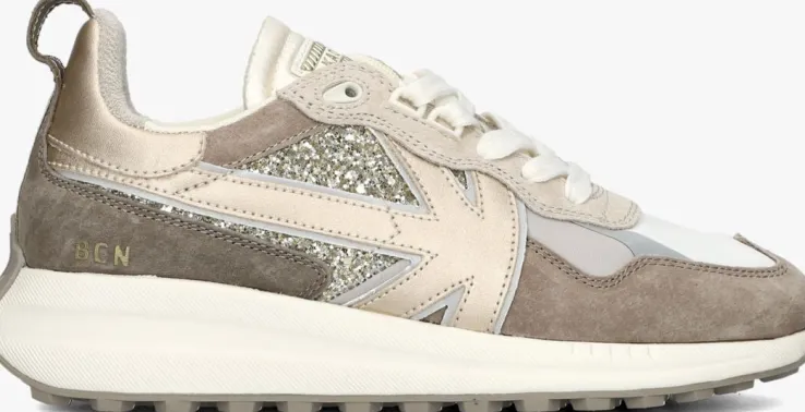 beige kaotiko lage sneakers detroit glam