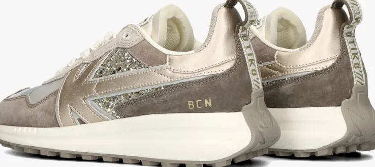 beige kaotiko lage sneakers detroit glam