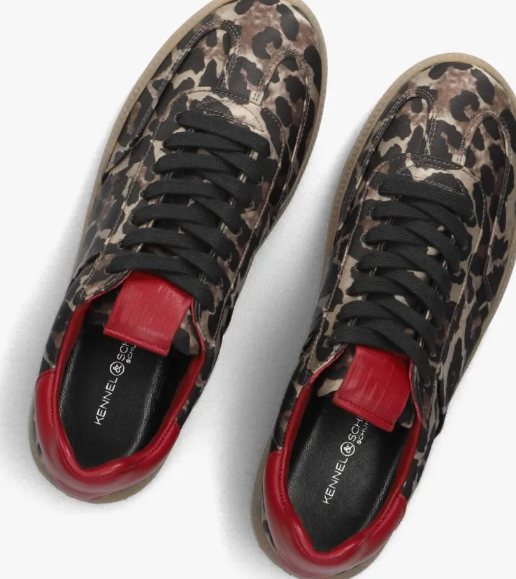 beige kennel & schmenger lage sneakers 22670