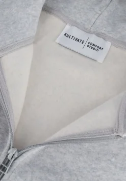 beige kultivate vest sw comfort full-zip hood