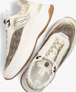 beige kurt geiger london lage sneakers kensington sneaker