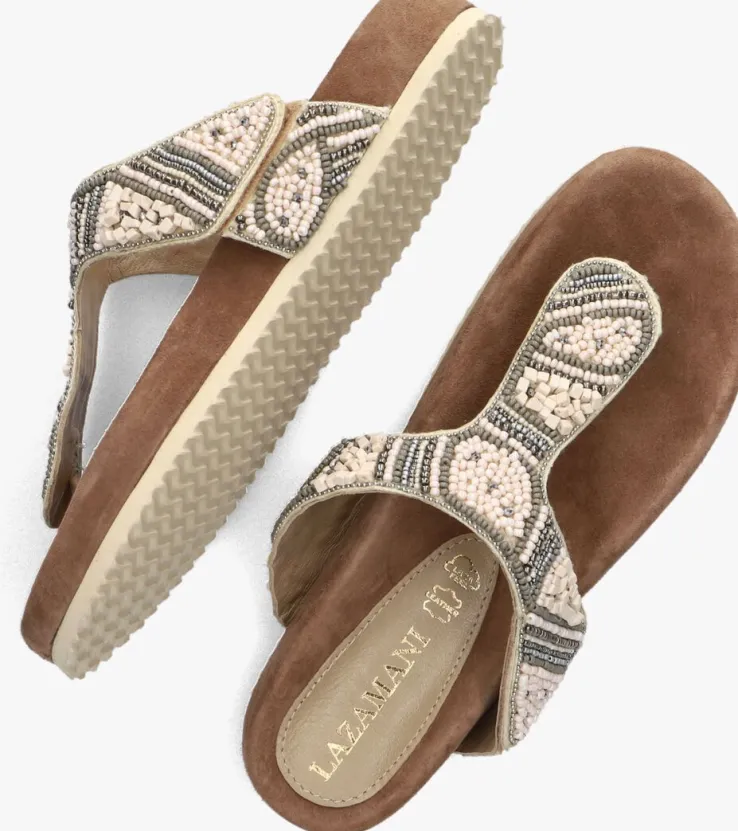beige lazamani teenslippers 75.397