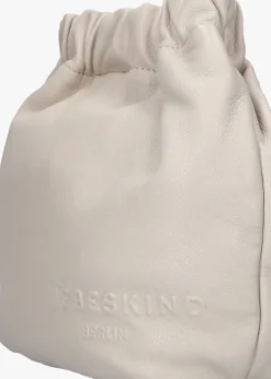 beige liebeskind schoudertas ruffle hobo s