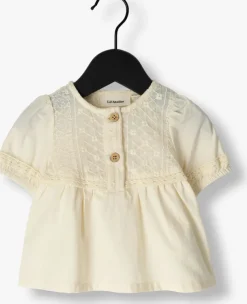 beige lil' atelier blouses nbfdaisy ss loose shirt lil