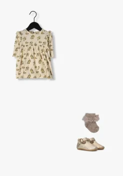 beige lil' atelier jurken nbfgavo enk ls body dress lil