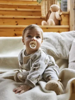 beige lil' atelier lange broeken nbmlamoe knit pant lil