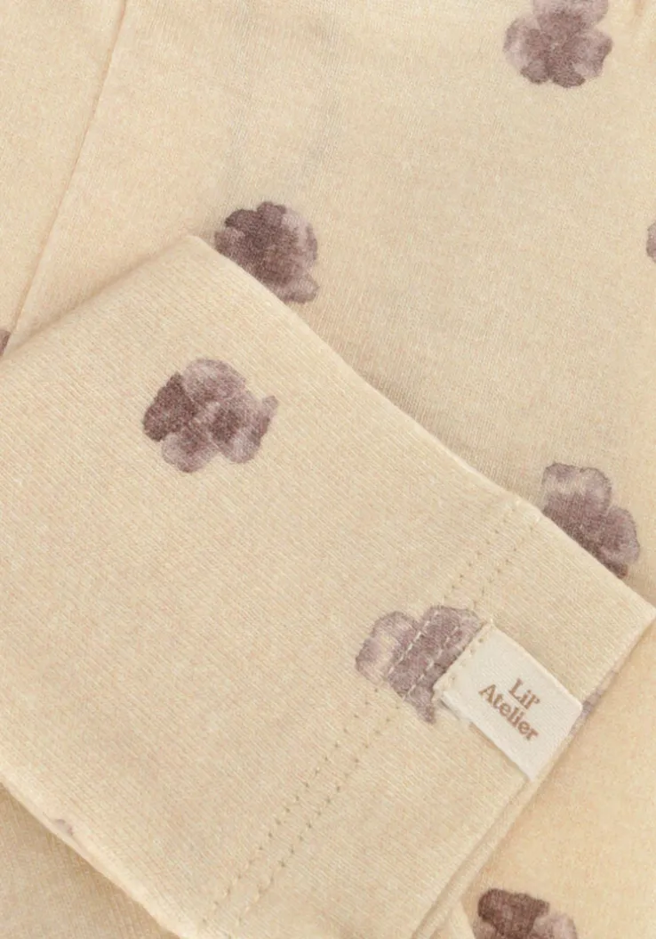 beige lil' atelier legging nbfgaya slim legging