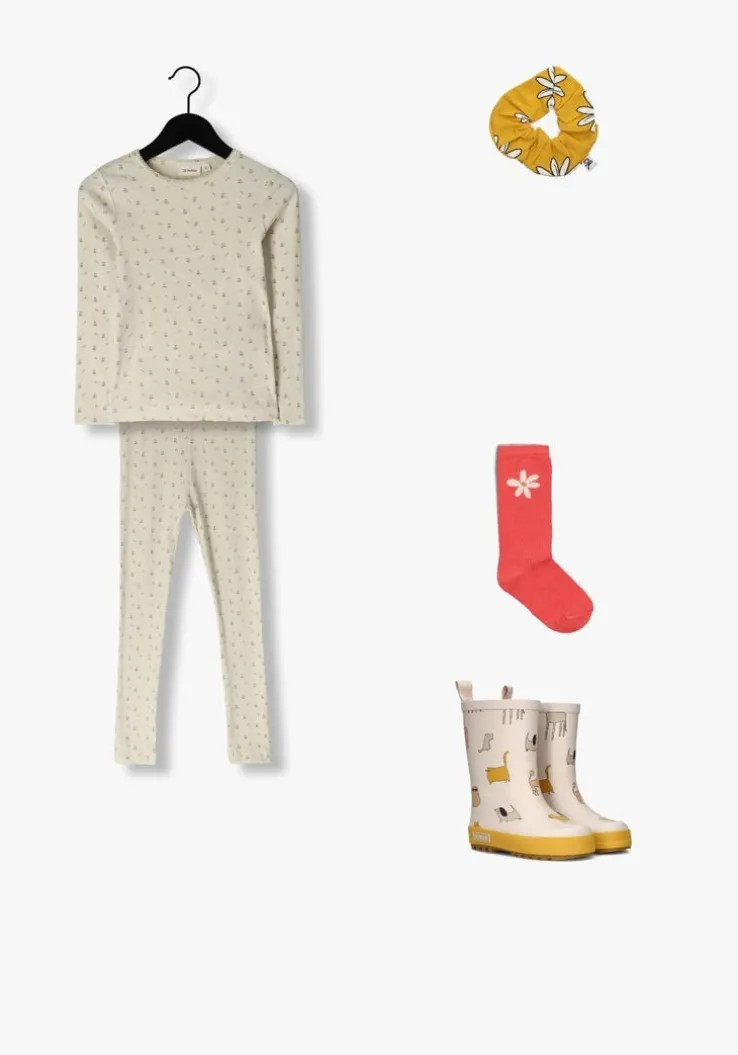 beige lil' atelier legging nmfgago slim legging lil noos