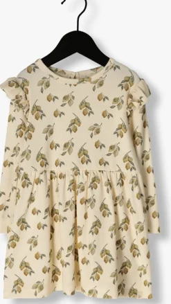 beige lil' atelier mini jurk nmfgavo enk ls dress lil