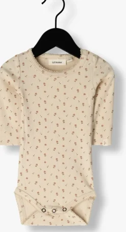 beige lil' atelier rompers nbfgago ls slim body