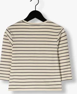 beige lil' atelier t-shirt nmmlimia ls loose top lil