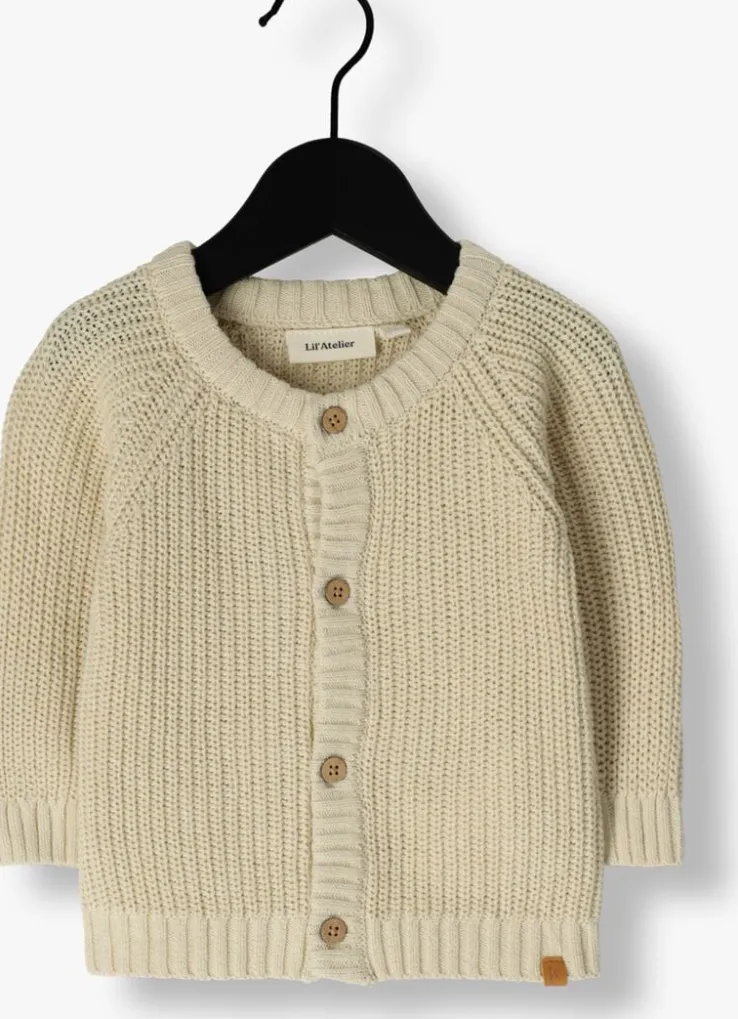 beige lil' atelier vest nbnemlen ls knit card lil noos