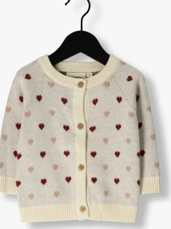 beige lil' atelier vest nbfsaran ls knit card heart lil