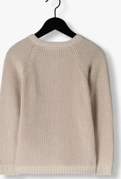 beige lil' atelier vest nmnemlen lin ls knit lil