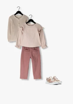 beige lil' atelier vest nmnemlen lin ls knit lil