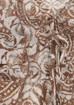 beige liu jo blouses tess creponne lure