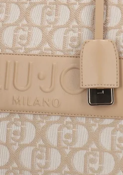 beige liu jo handtas ridhi shopping