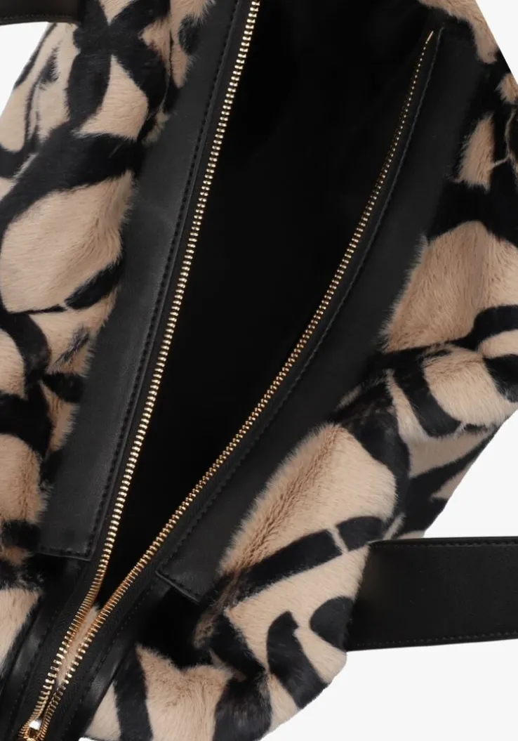 beige liu jo schoudertas verry shopping bag