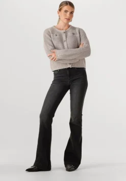 beige liu jo vest maglia aperta