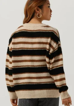 beige lollys laundry trui terry jumper