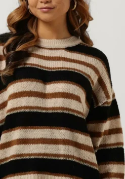 beige lollys laundry trui terry jumper