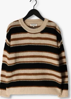 beige lollys laundry trui terry jumper