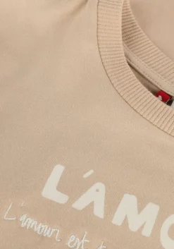 beige looxs little t-shirt 2511-7480