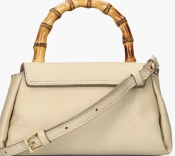 beige loulou essentiels handtas bamboo mae