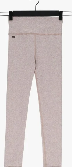 beige lune active legging luna rib legging melange