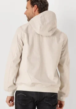 beige lyle & scott jack mesh back softshell jacket