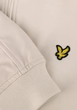 beige lyle & scott jack mesh back softshell jacket