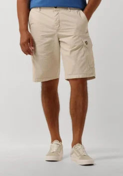 beige lyle & scott korte broek wembley cargo short