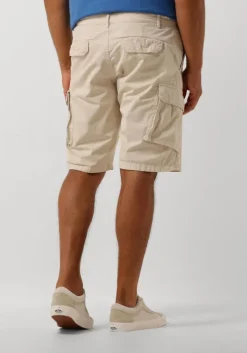 beige lyle & scott korte broek wembley cargo short