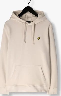beige lyle & scott truien/vesten pullover hoodie