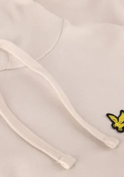 beige lyle & scott truien/vesten pullover hoodie