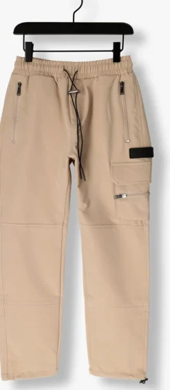 beige malelions cargobroeken cargo pants