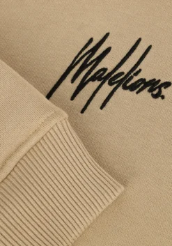 beige malelions hoodies cargo hoodie