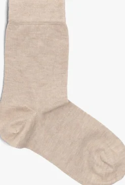 beige marcmarcs sokken cashmere fine
