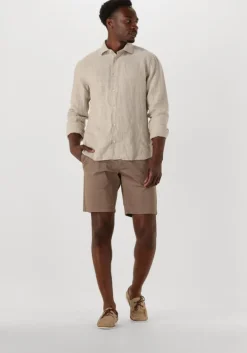 beige matinique casual overhemd mamarc short