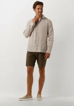 beige matinique casual overhemd mamarc short