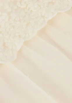 beige mayoral mini jurk tulle dress