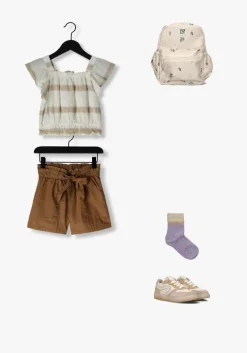 beige mayoral top plaid linen blouse