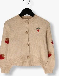 beige mayoral vest fantasy knit cardigan