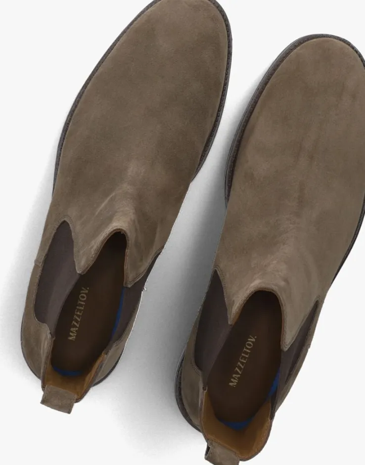 beige mazzeltov chelsea boots 40013