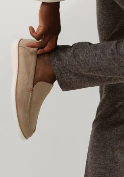 beige mazzeltov loafers 6118