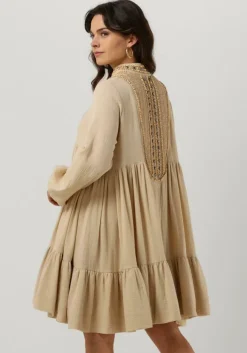 beige mes demoiselles mini jurk dress noma