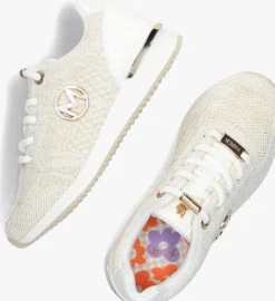 beige mexx lage sneakers gitte glitter mini