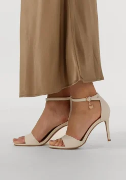 beige mexx sandalen met hak leyla paisley